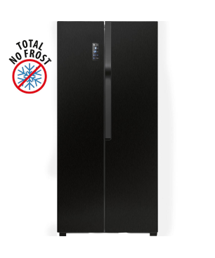 BOMANN SBS 7324.1 sic Side-by-Side (E, 178 cm hoch, schwarz)