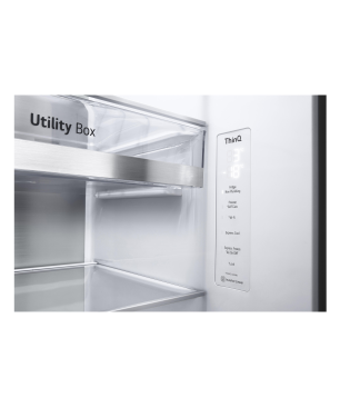 LG GSXV91BSAE Side-by-Side (E, 1790 mm hoch, Brushed Steel)