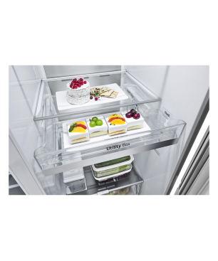 LG GSXV91BSAE Side-by-Side (E, 1790 mm hoch, Brushed Steel)