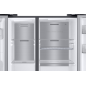 SAMSUNG RS6GA884CS9/EG Side-by-Side (C, 1780 mm hoch, Edelstahl Look/Silber)