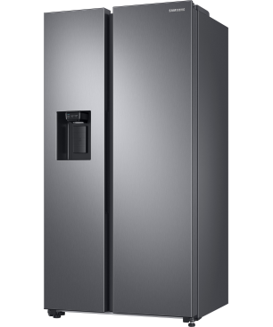 SAMSUNG RS6GA884CS9/EG Side-by-Side (C, 1780 mm hoch, Edelstahl Look/Silber)