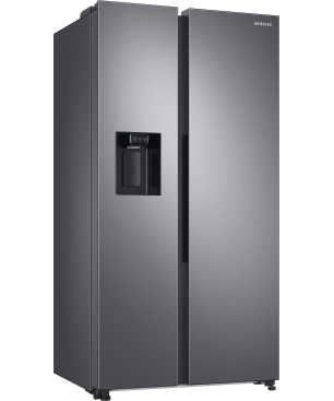 SAMSUNG RS6GA884CS9/EG Side-by-Side (C, 1780 mm hoch, Edelstahl Look/Silber)