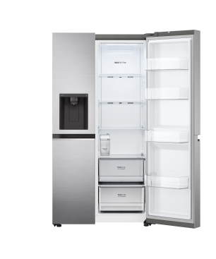 LG GSLV71PZTE Side-by-Side (E, 1790 mm hoch, Platinum Silver)