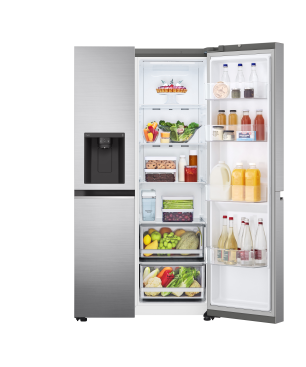 LG GSLV71PZTE Side-by-Side (E, 1790 mm hoch, Platinum Silver)