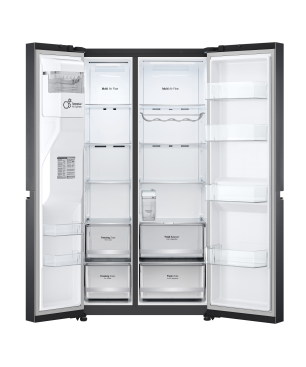 LG GSLV71MCLE Side-by-Side (E, 1790 mm hoch, Matt Black)