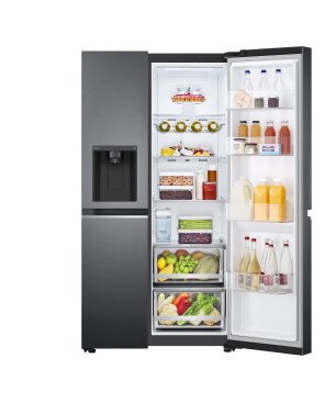 LG GSLV71MCLE Side-by-Side (E, 1790 mm hoch, Matt Black)