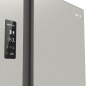 GORENJE NRR9185EAXL Advanced Line Side-by-Side (E, 1786 mm hoch, Edelstahl)