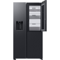 SAMSUNG RH68B8521B1/EG Side-by-Side (E, 1780 mm hoch, Premium Black Steel/Urban Silver)