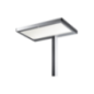 LUCTRA Vitawork 7 Sym. Dimmbar Stehleuchte, Silber/Schwarz