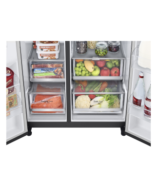 LG GSXV90MCDE Side-by-Side (E, 1790 mm hoch, Matt Black)