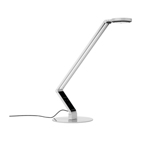 LUCTRA Table Radial Schreibtischleuchte, Weiß