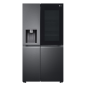 LG GSXV90MCDE Side-by-Side (E, 1790 mm hoch, Matt Black)