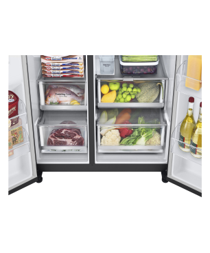 LG GSXV91MCLE Side-by-Side (E, 1790 mm hoch, Matte Black)