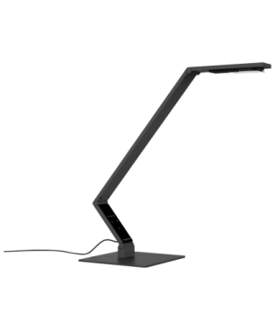 LUCTRA Table Linear Schreibtischleuchte, Schwarz
