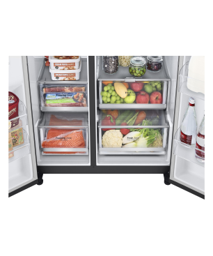 LG GSXV90MCDE Side-by-Side (E, 1790 mm hoch, Matt Black)