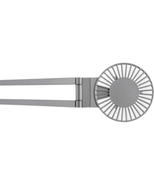 LUCTRA Table Radial Schreibtischleuchte, Schwarz