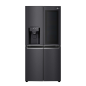 LG GMX844MCBF French Door (F, 1787 mm hoch, Matte Black Steel)