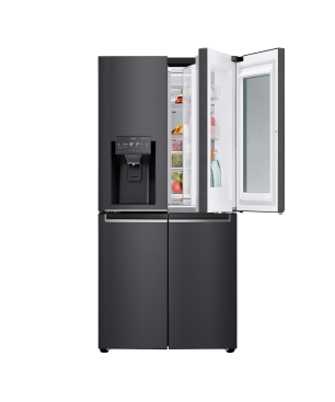 LG GMX844MCBF French Door (F, 1787 mm hoch, Matte Black Steel)