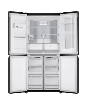 LG GMX844MCBF French Door (F, 1787 mm hoch, Matte Black Steel)