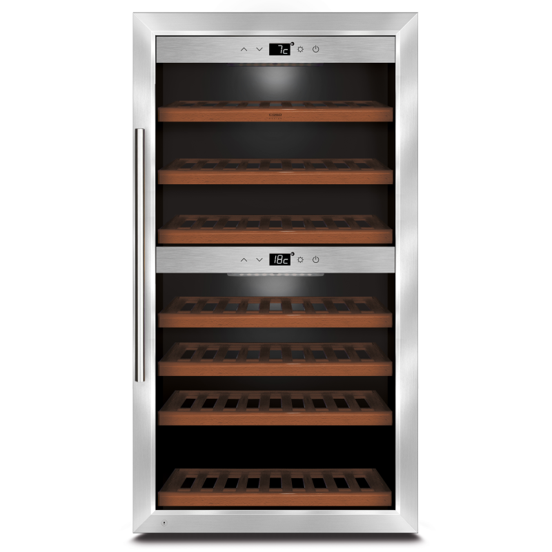 CASO 660 WineComfort 66 Weinklimaschrank (, EEK G , Schwarz)