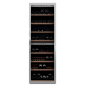 MQUVÉE WineExpert 180 Stainless Weinkühlschrank (EEK G, Edelstahl)