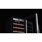 MQUVÉE WineExpert 38 Stainless Weinkühlschrank (EEK G, Edelstahl)