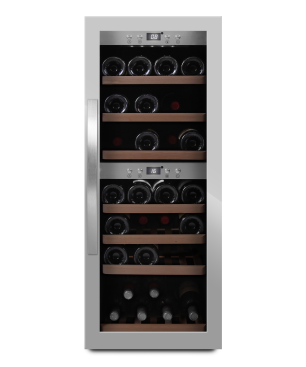 MQUVÉE WineExpert 38 Stainless Weinkühlschrank (EEK G, Edelstahl)