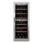 MQUVÉE WineExpert 38 Stainless Weinkühlschrank (EEK G, Edelstahl)