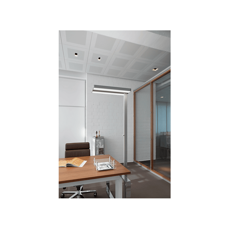 MAUL MAULjaval silver LED Stehleuchte