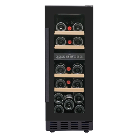 CAVIN Arctic Collection 30D Black Weinkühlschrank (EEK G, Schwarz)
