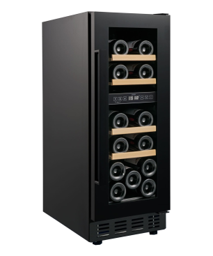 CAVIN Arctic Collection 30D Black Weinkühlschrank (EEK G, Schwarz)