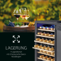 PROFICOOK PC-WK 1235 Weinkühlschrank (EEK G, Schwarz)