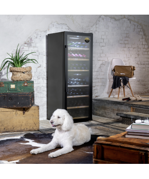 CASO 729 WineExclusive 126 Smart Weinkühlschrank (, EEK G , Schwarz)
