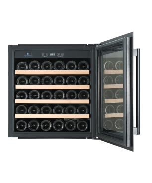 CAVECOOL Morion Dravite CCI92SB Weinkühlschrank (EEK G, Schwarz)