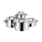 WMF 07.6004.6380 Function Topf-Set 4-teilig Cromargan® Edelstahl rostfrei 18/10