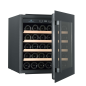 CAVECOOL Morion Dravite CCI92SB Weinkühlschrank (EEK G, Schwarz)