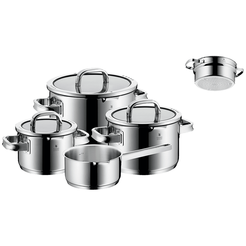 WMF 07.6106.6380 Function Topf-Set Cromargan®, Silikon