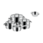 WMF 07.6106.6380 Function Topf-Set Cromargan®, Silikon