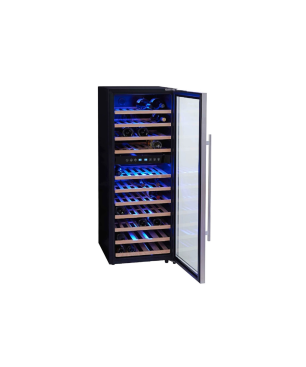 PKM WKS72B Weinkühlrschrank (144,00 kWh/Jahr, G, 127,50 cm hoch, schwarz)