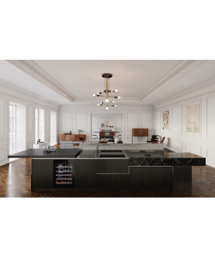 IRINOX Vinoteca Weinkühlschrank (142 kWh/Jahr, EEK C, Schwarz)