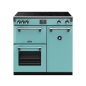 STOVES Richmond Deluxe S900 EI Induktion Country Blue/Chrom Standherd (EEK A, Induktion, 164 Liter)
