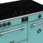 STOVES Richmond Deluxe S900 EI Induktion Country Blue/Chrom Standherd (EEK A, Induktion, 164 Liter)