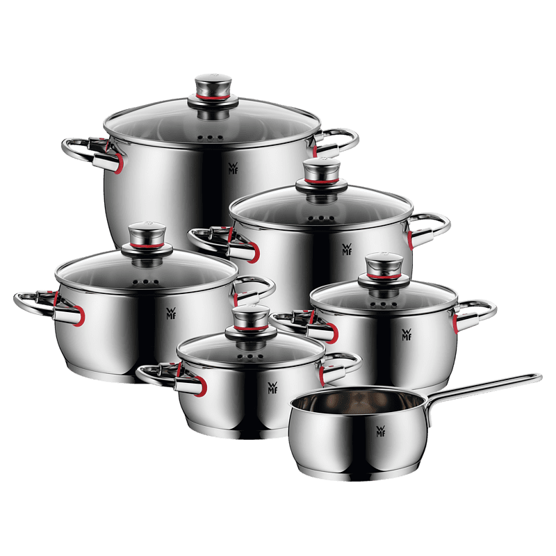 WMF 07.7406.6380 Quality One 6-tlg. Topf-Set Cromargan® Edelstahl Rostfrei 18/10