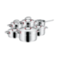 WMF 17.8806.6040 Premium One 6-tlg. Kochgeschirr-Set Cromargan® Edelstahl rostfrei 18/10