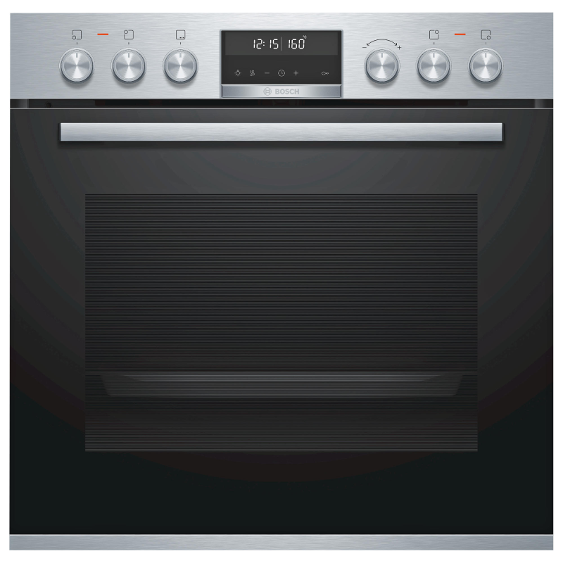 BOSCH HND679LS60 Serie 6 (Backofen), Serie 4 (Kochfeld), Einbauherdset (Induktionskochfeld, A, 71 Liter)