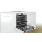 BOSCH HND679LS60 Serie 6 (Backofen), Serie 4 (Kochfeld), Einbauherdset (Induktionskochfeld, A, 71 Liter)