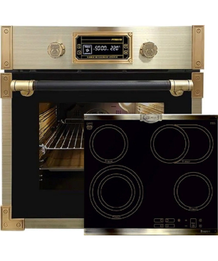 KAISER EH 6427 AD + KCT 6385 Em, Herdset (Glaskeramikkochfeld, A, 66 Liter)