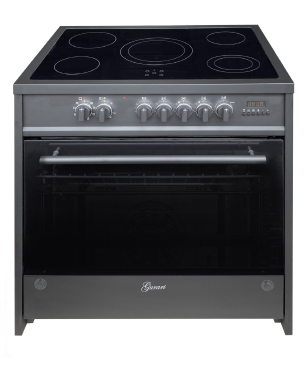 GURARI GCH E 912 BL Standherd (EEK A, Glaskeramikkochfeld, 121 Liter)