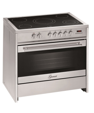 GURARI GCH E 912 X Standherd (EEK A, Glaskeramikkochfeld, 121 Liter)