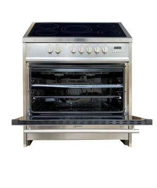 GURARI GCH E 912 X Standherd (EEK A, Glaskeramikkochfeld, 121 Liter)